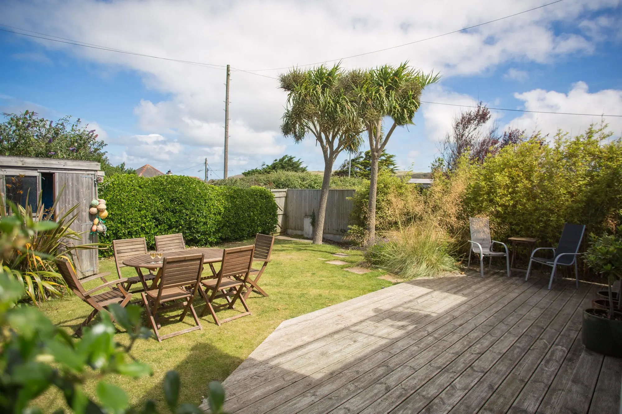 Sea view holiday home Perranporth Cornwall