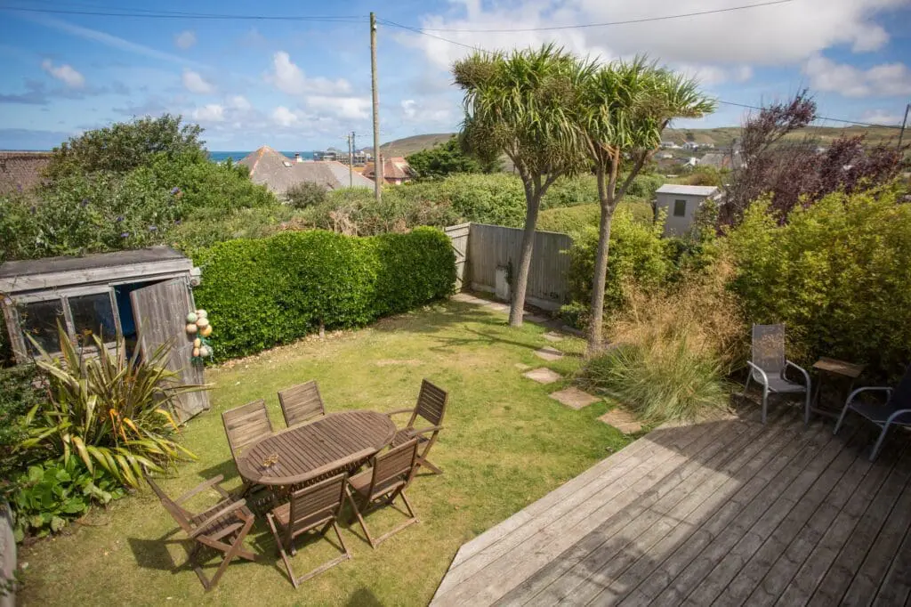 Sea view holiday home Perranporth Cornwall