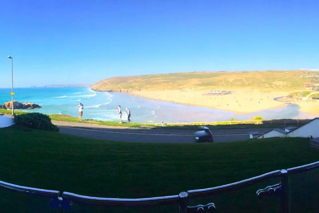 Sea view Perranporth Cornwall