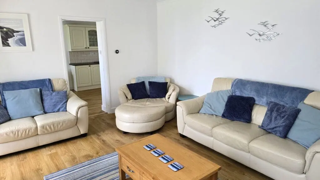 Holiday home sea views Perranporth Cornwall