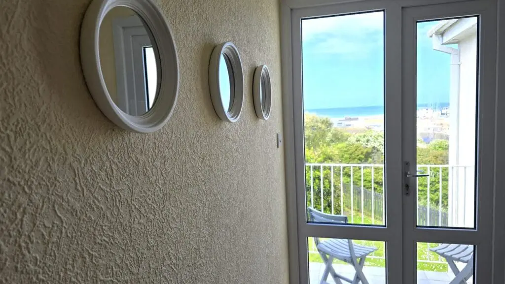 Holiday home sea views Perranporth Cornwall