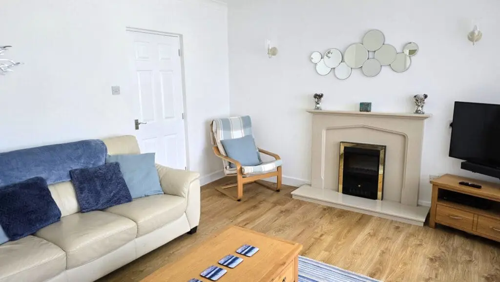 Holiday home sea views Perranporth Cornwall