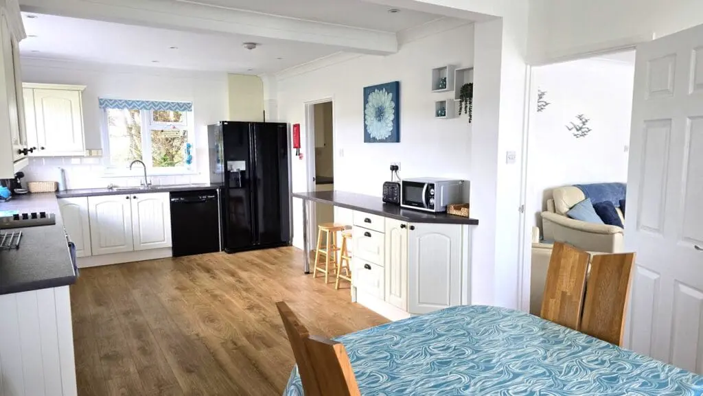 Holiday home sea views Perranporth Cornwall