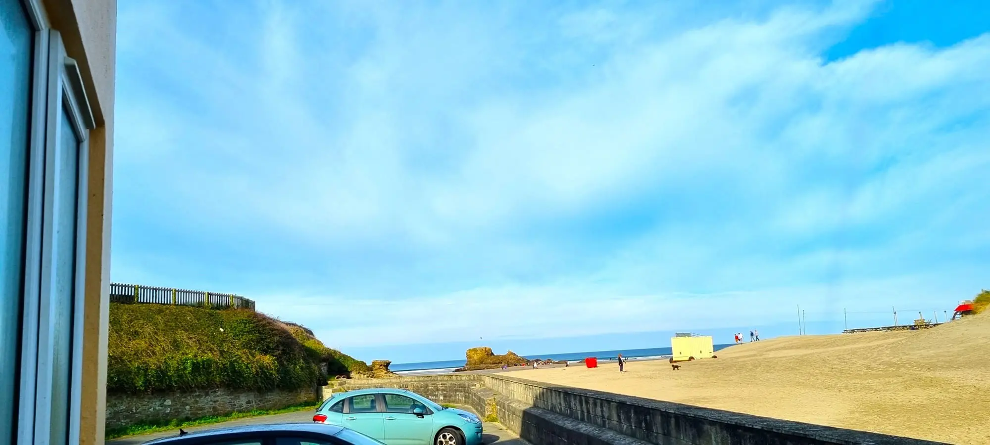 Perranporth beachside apartment Cornwall