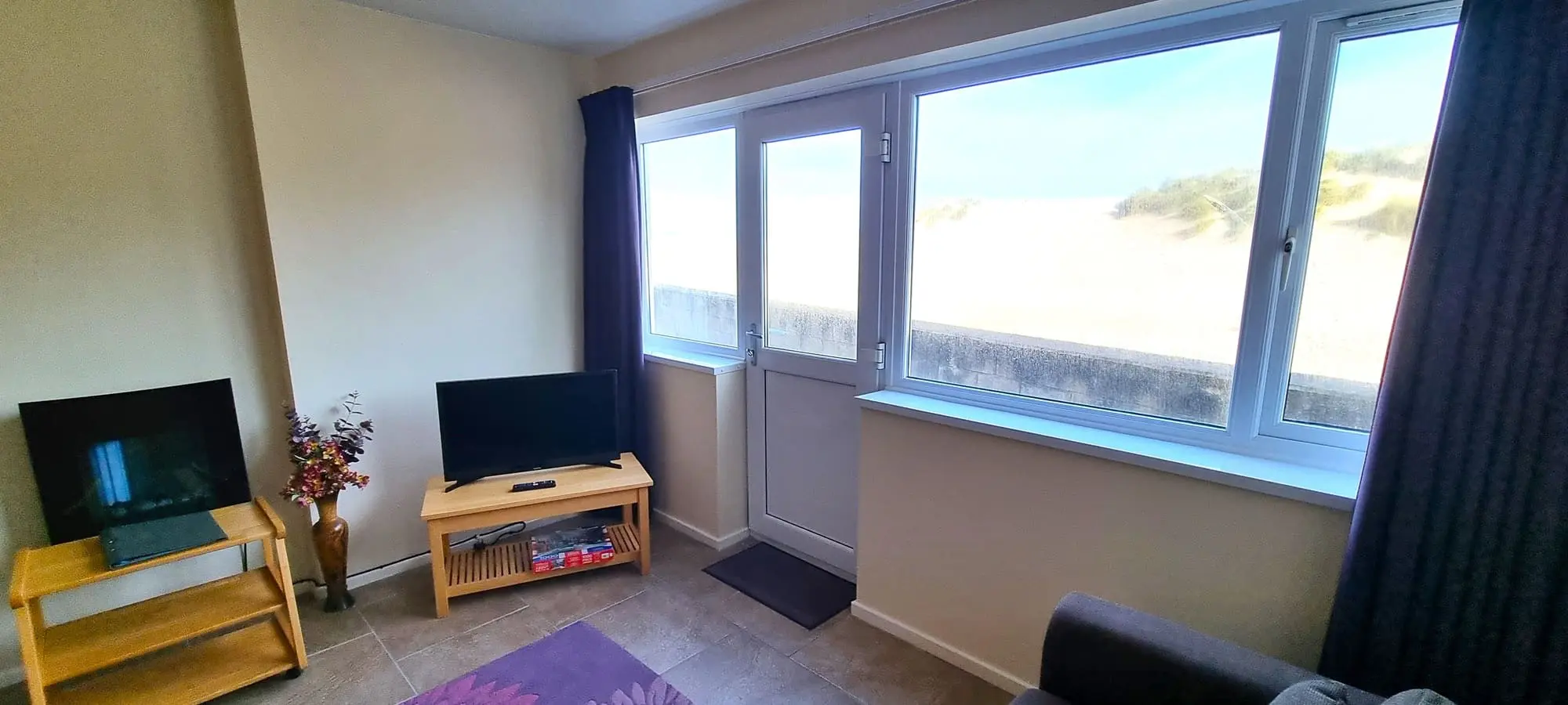 Perranporth beachside apartment Cornwall