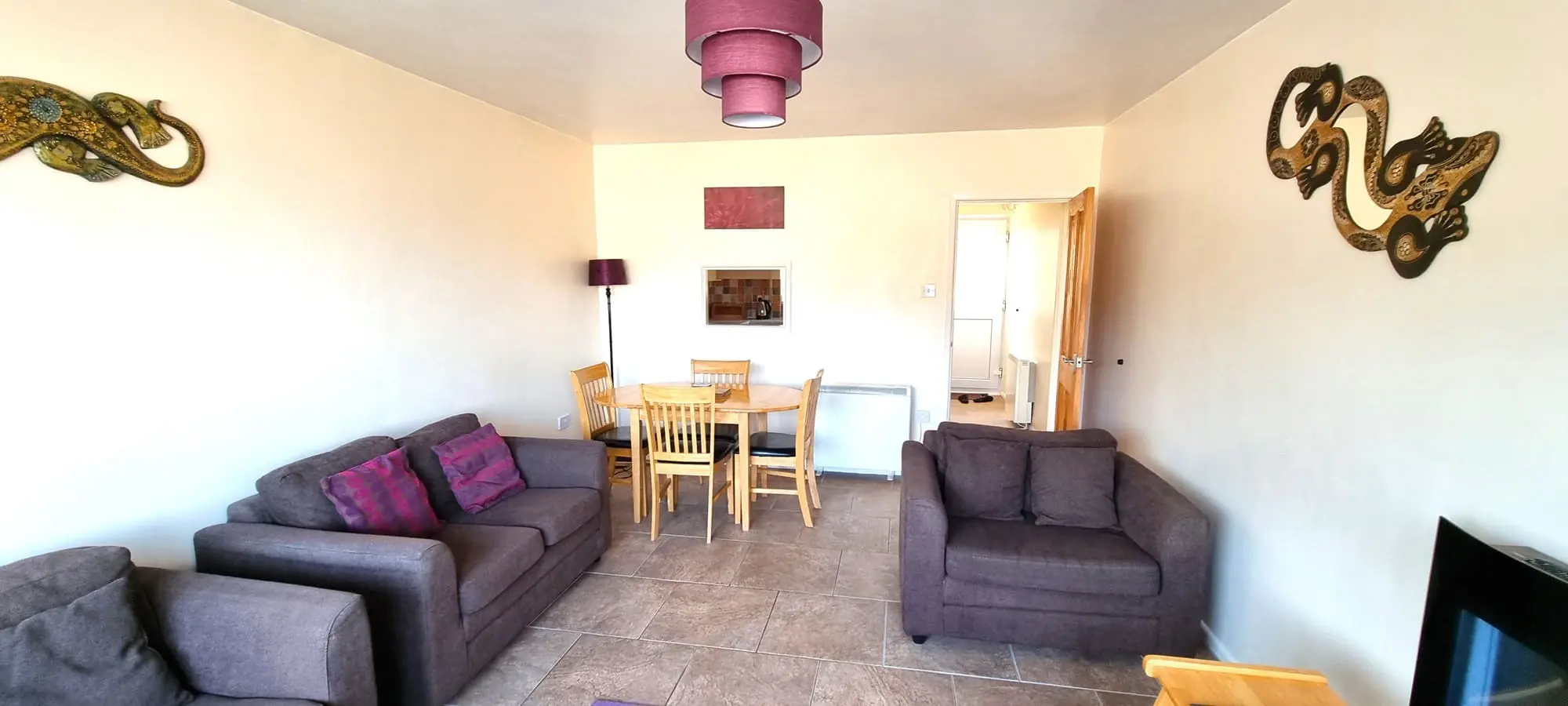 Perranporth beachside apartment Cornwall