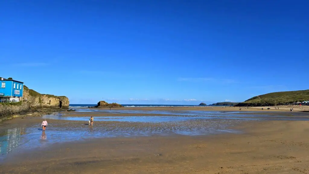 Perranporth beach holidays