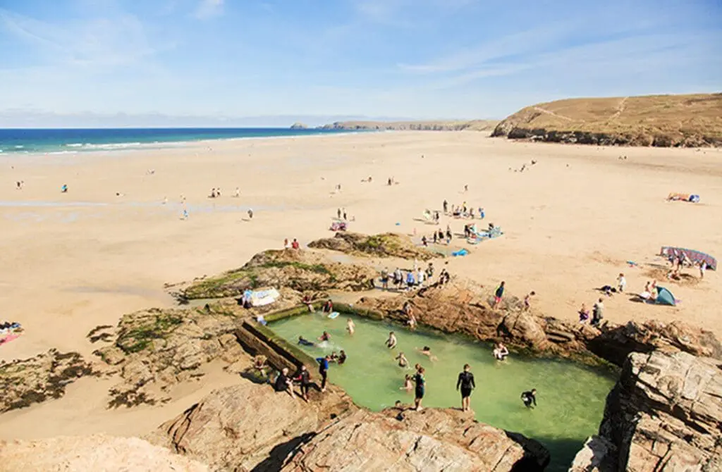 Perranporth beach