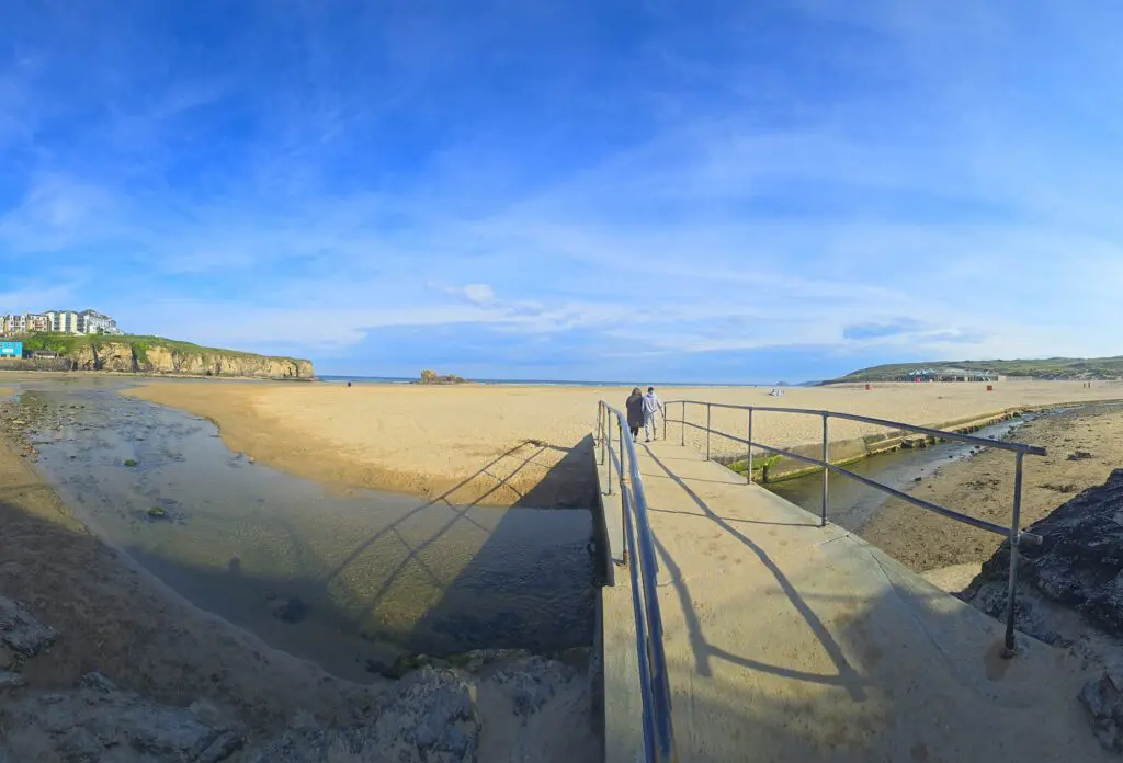 Perranporth beach