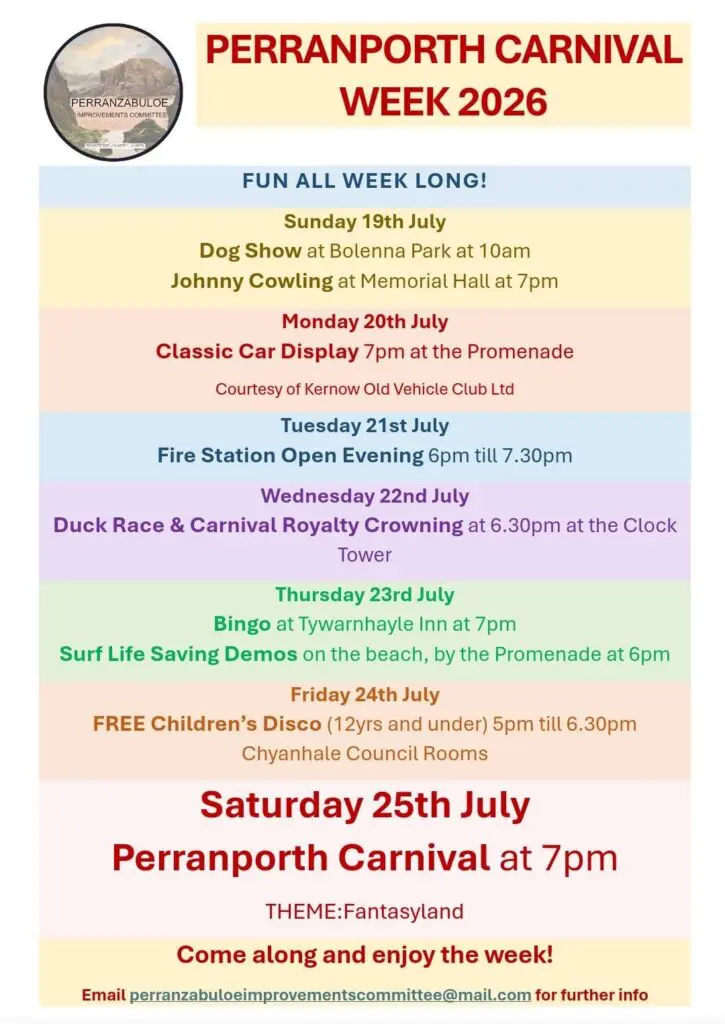 Perranporth carnival week